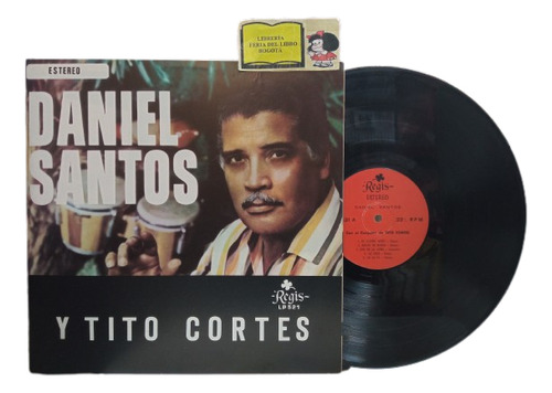 Lp - Acetato - Daniel Santos - Tito Cortes - Boleros - 1965