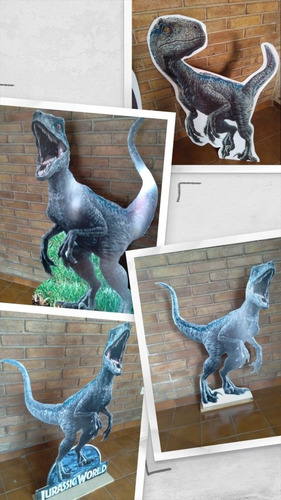 Imagen 6 de 9 de 2 Gigantografia Silueta De 1 Metro Cumples Dinosaurios