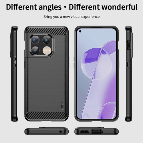 Funda Tpu Gris Para Oneplus 10 Pro 5g
