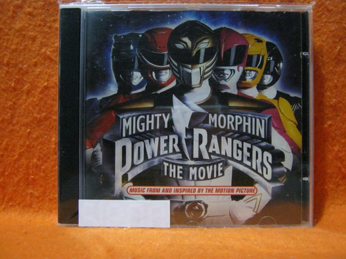 Cd Power Rangers Mighty Morphin Trilha Sonora Do Filme