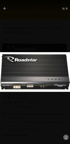 Modulo Roadstar (Recondicionado)