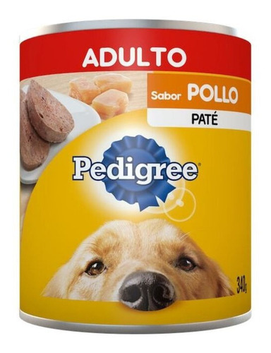 Comida Perro Pedigree Pate 340g Cachorros