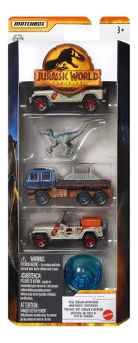 Jurassic World Dominion Total Terrain Adventurers Matchbox D