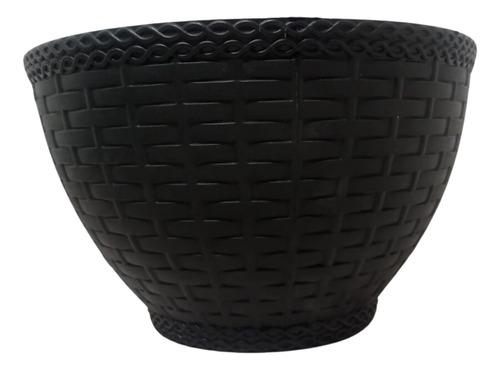 Vaso De Flor Meia Lua Parede 3,4 Litros Plástico - 01 Un