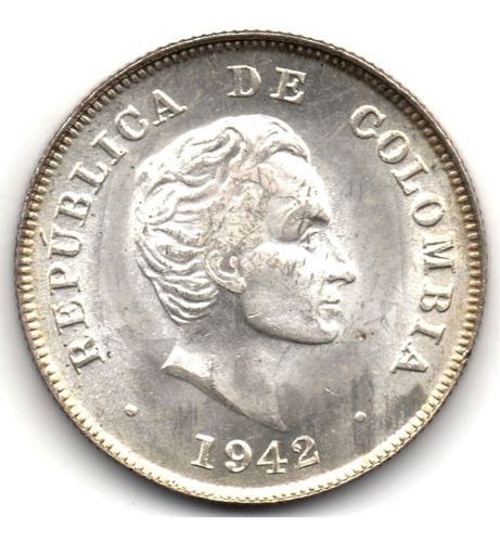 20 Centavos 1942 B Nueva Plata