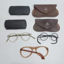 Comprar Antiguos Anteojos Impertinentes + Estuches Lote 7 Mag 65222