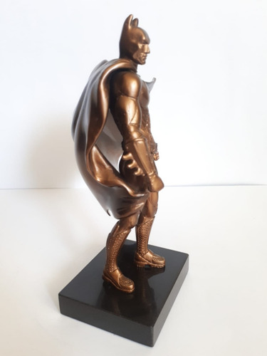 Escultura Bronce Sólido Batman Begins Noble Collection 2005 (Usado)