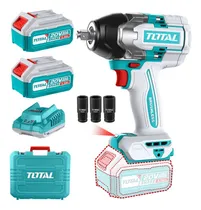 Comprar Llave De Impacto 850 Nm Incluye 2 Baterias 4ah Maleta Total