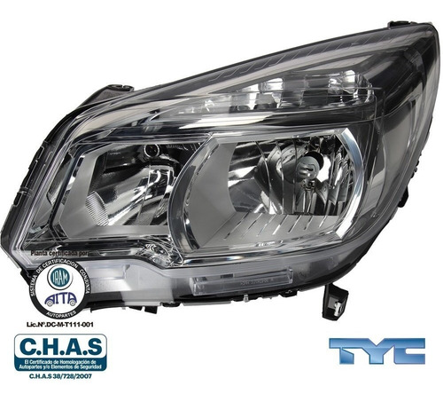 Imagen 2 de 10 de Optica Chevrolet S-10 Ls 2013 2014 2015 2016 6 Pin Tyc Izq