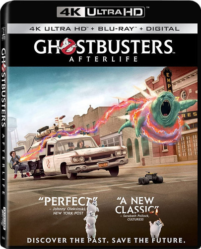 Ghostbusters Legado Afterlife Pelicula 4k Ultra Hd + Blu-ray