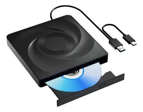 comprar Dvd\u002Frw Usb Externa Pc Windows 11\u002F10\u002F\u002F7 Linux Mac Os Dell Hp