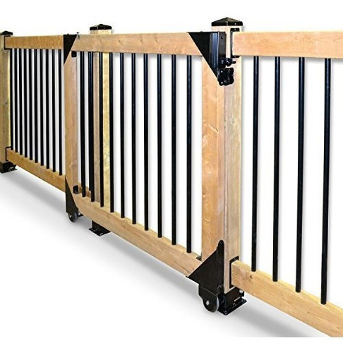 Imagen 4 de 4 de Pylex 11052 - Kit De Puerta Corredera, Color Negro