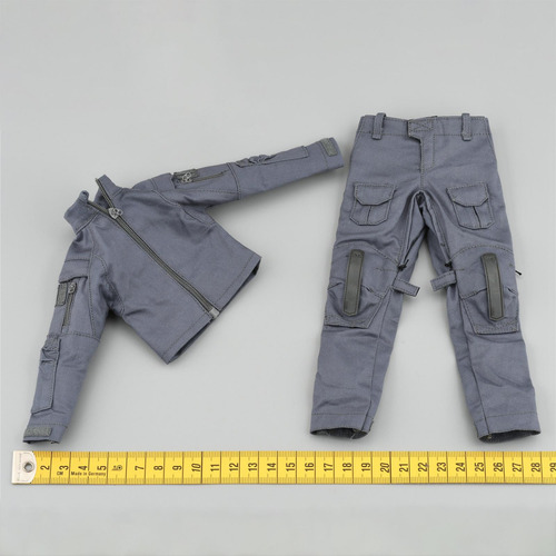 Uniforme A Escala 1/6, Ropa De Muñeca Hecha A Mano, Modelo