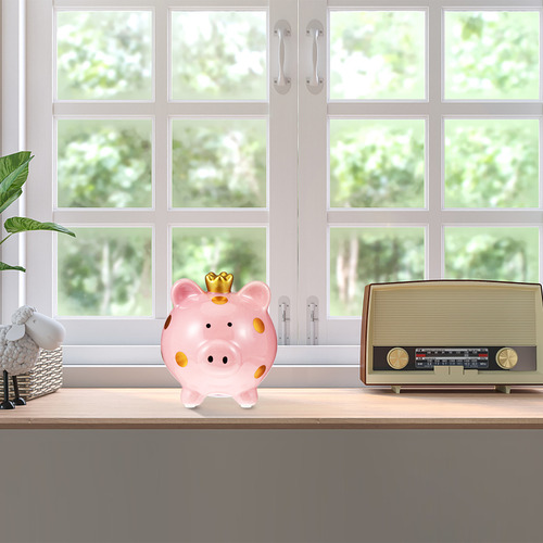 Piggy Bank Mini Atm Piggy Bank Kids Piggy Bank Crown Aldult