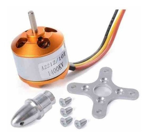 Motor Brushless 1400kv A2212 4 Axis Drone Aeromodelismo