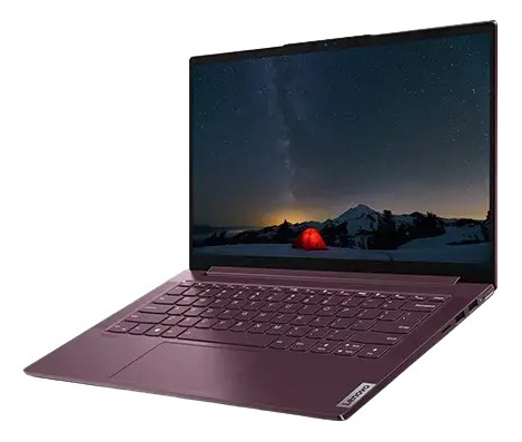 Notebook Lenovo Yoga Slim 7-14are05 Vinotinto Ryzen 5 4500u  (Reacondicionado)