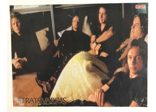 Stratovarius / Poster Antigo Rock Brigade