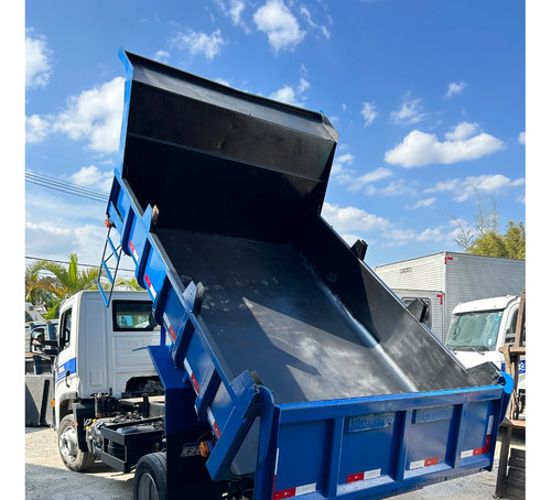 Caçamba Basculante 3m³ Rodotec 2021 Caminhao 3/4