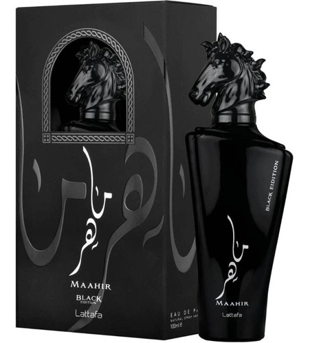 Perfume Maahir Black Edition De Lattafa 