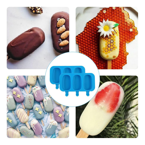 Moldes De Silicona De Paletas De Paleta Caseros Con Moldes 3