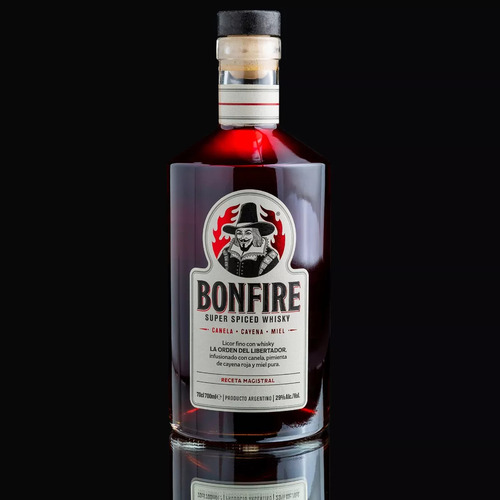 Licor Bonfire + Whisky Orden Del Libertador Imperial Ale