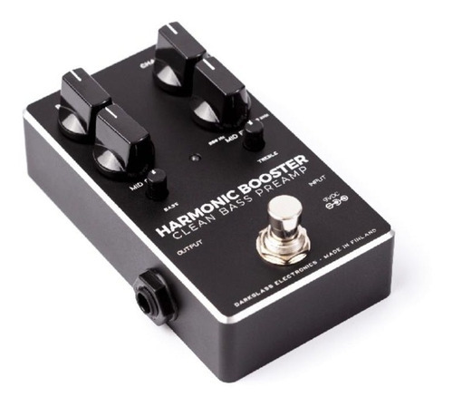 Pedal P/ Baixo Darkglass: Harmonic Booster (lacrado-nf) Cor Preto