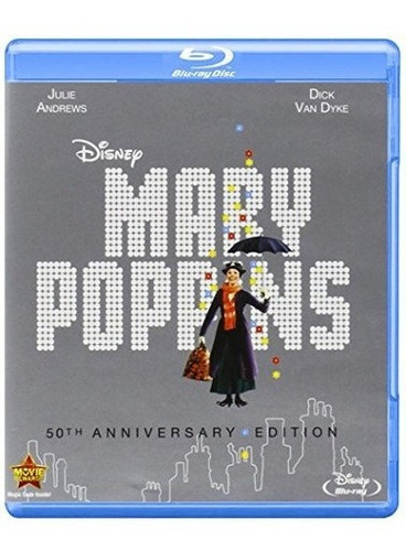 Mary Poppins Edición Del 50º Aniversario Blu-ray Dvd