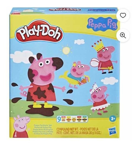 Play Doh Peppa Pig - Incluye 9 Latas De Plastilina