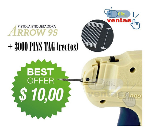Imagen 5 de 9 de Etiquetadora, Prendas Plastiflechas /kits Emprendimiento
