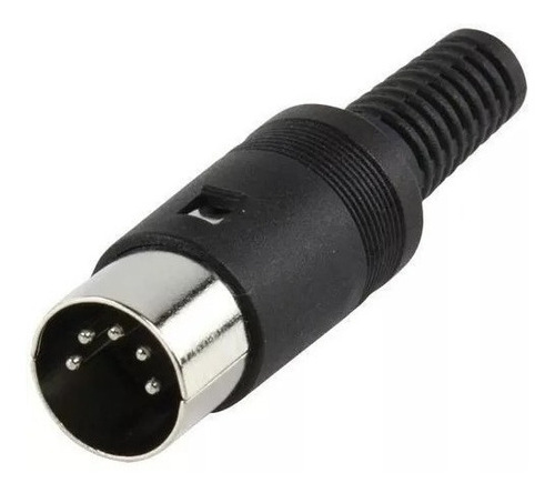 Conector Plug Din Macho 5 Pinos