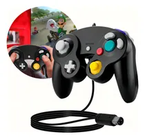 Comprar Control Gamecube Joystick Clásico Alámbrico Para Nintendo Color Negro