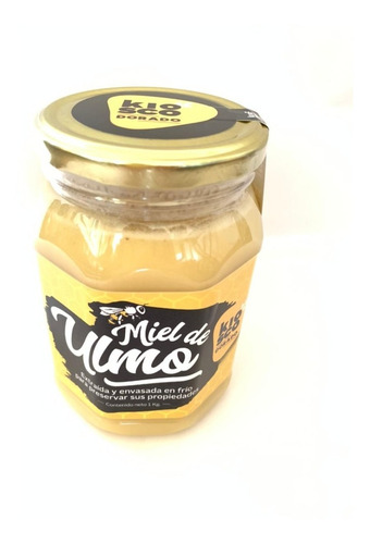 Imagen 2 de 5 de Miel De Ulmo Pura Cruda Y Batida 1 Kg
