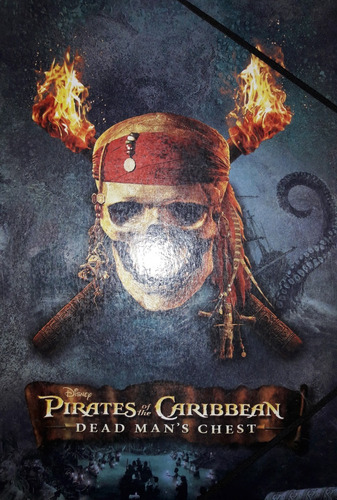 Utiles Escolar Carpeta Oficio 3 Solapas Piratas Del Caribe