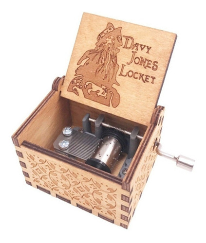 Cajita De Música Davy Jones Caja Musical Piratas Del Caribe