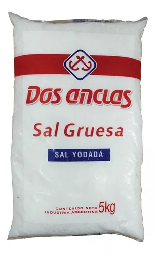 Sal Fina Dos Anclas - 25 Kg. - Valentino - Mercado pastelero