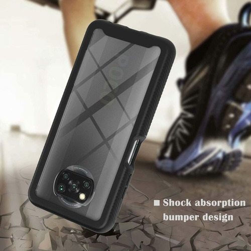 Imagen 2 de 7 de Case 360 Xiaomi Poco X3 / Poco F3 / K40 / K40 Pro Anti Impac