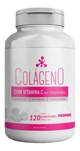 Imagem 1 de 3 de 2 Colágeno Com Vitamina C - 120 Comprimidos De 1000mg Cada