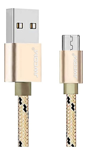 Cabo Dados Usb Micro V8 Original Jwcom Usb Turbo 2.4a- 2mts