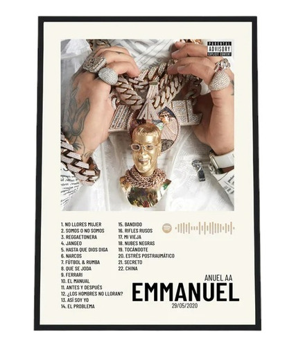 Anuel Aa / Emmanuel / Cuadro.