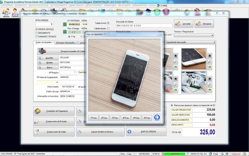 Assistência Técnica Para Celular + Vendas E Clientes V4.0