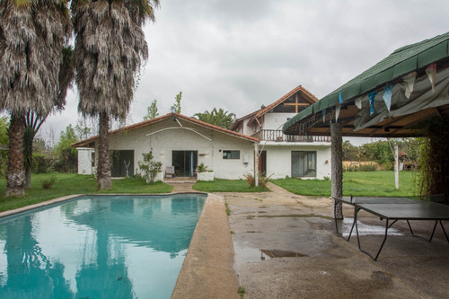 Parcela Con Casa Y Cabaña En Excelente Ubicación En Lonquén