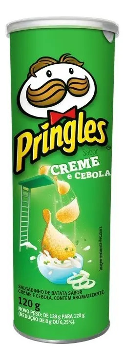 Salgadinho De Batata Creme E Cebola 120g Pringles