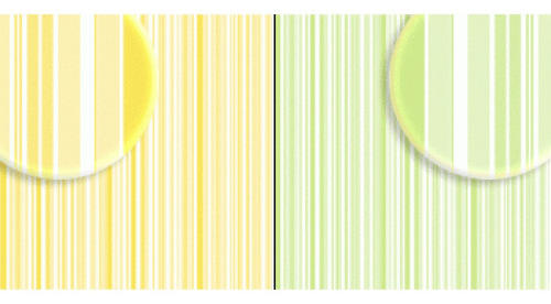 Repeteco - Duo Básico Listras Verde/amarelo - Limão