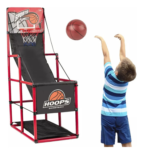 Basquete Infantil Com Tabela Cesta E Bola Hoops Game Set