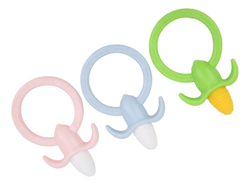 Juguetes De Silicona Para La Dentición, 3 Piezas, Calmante P