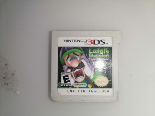Luigi's Mansion: Dark Moon. Nintendo 3ds Solo Cartucho