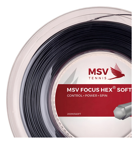 Corda Msv Focus Hex Soft 200 Mts (1,15- 1,20- 1,25- 1,30mm)