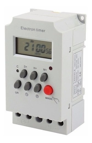 Timer Digital 220v Temporizador Programable Automatico Kg316