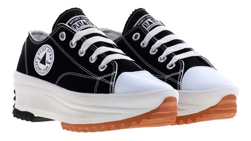 Imagen 3 de 4 de Tenis Sneaker Mujer De Moda Plataforma Suela Súper Chunky
