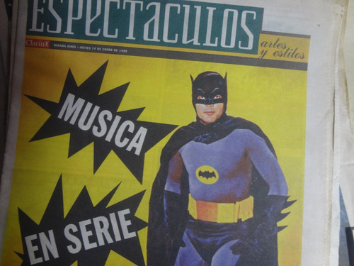 Clarin Espectaculos 1999 Batman Musica De Series Soledad | MercadoLibre